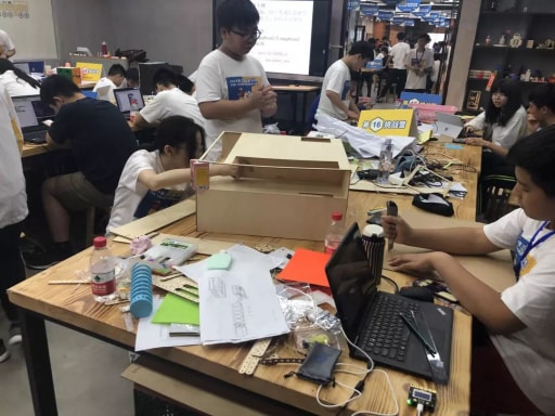 創(chuàng)客馬拉松挑戰(zhàn)賽現(xiàn)場