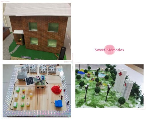 第二屆全國(guó)中小學(xué)生創(chuàng)·造大賽AI地球分項(xiàng)賽部分沙盤作品