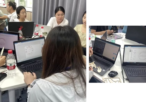 雷宇助力廣州市從化區(qū)科技競賽指導(dǎo)教師培育活動(dòng)——激光造物課堂圓滿完成！